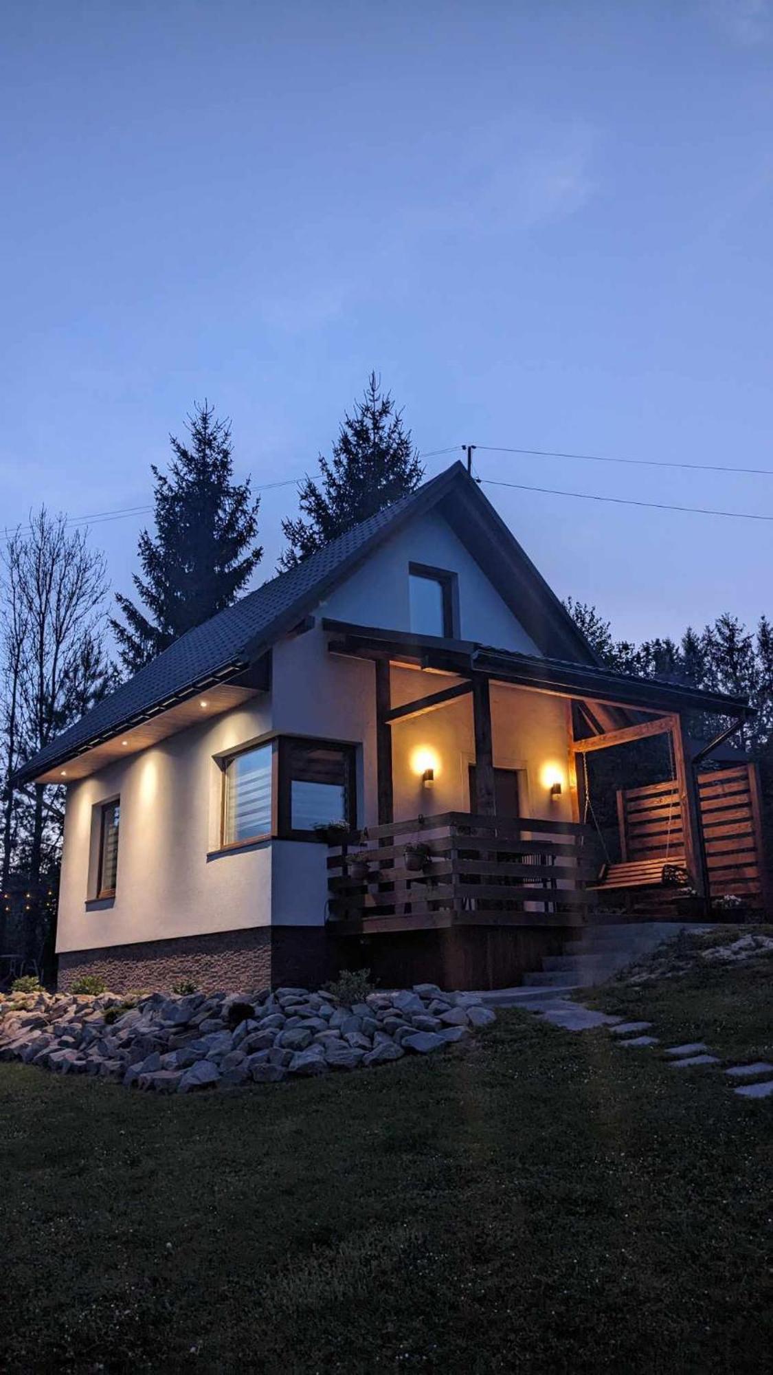 Cichata - Domek W Bieszczadach Czarna  Exteriör bild